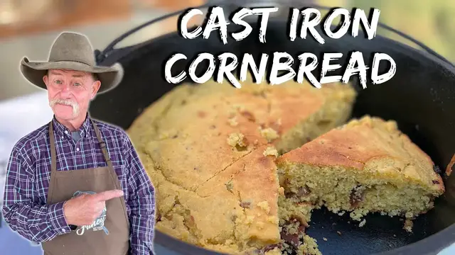 Video thumbnail for Cast Iron Cornbread