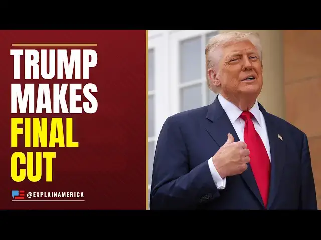 Video thumbnail for WHITE HOUSE SHAKE-UP - Trump Makes His Final Move