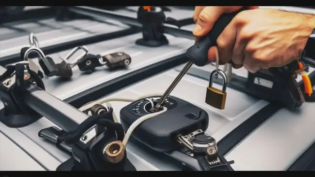 'Video thumbnail for How to Remove Thule Roof Rack Without Key: Keyless Methods'