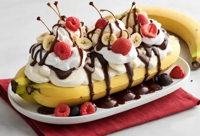 Video thumbnail for Banana Split Recipe