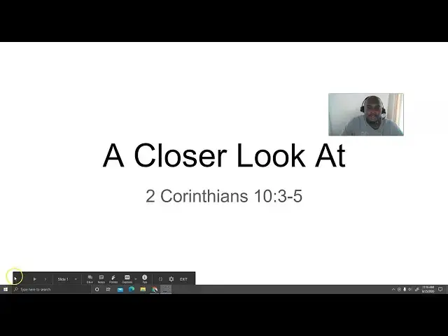 'Video thumbnail for A Closer Look At 2 Corinthians 10:3-5'