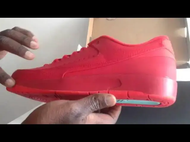 'Video thumbnail for Air Jordan 2 II Retro Low Gym Red University Red First Look'
