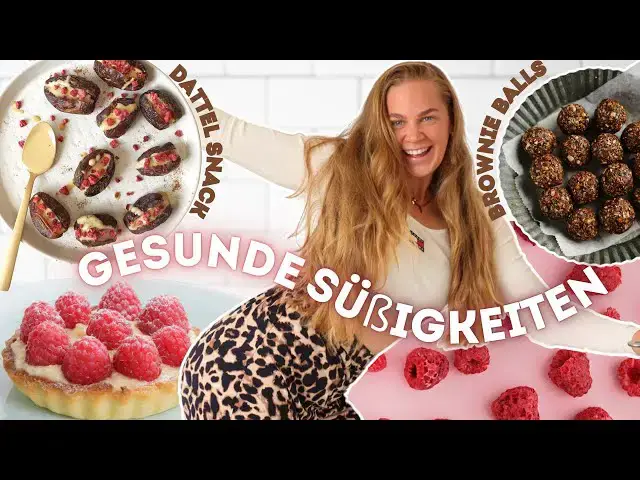 Video thumbnail for GESUNDE SÜßIGKEITEN | 5 MINUTEN ZUBEREITUNG - ZUM ABNEHMEN