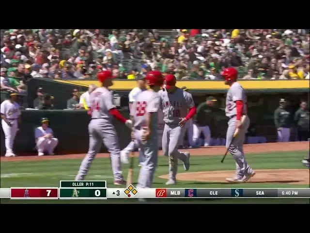 'Video thumbnail for Gio Urshela BELTS a Two-Run Single! | Los Angeles Angels | 4/1/2023'