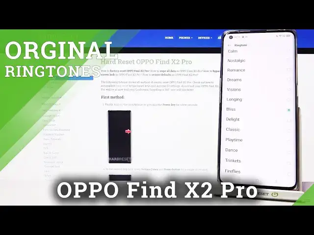 Video thumbnail for Oppo Find X2 Pro - Listen All Ringtones!
