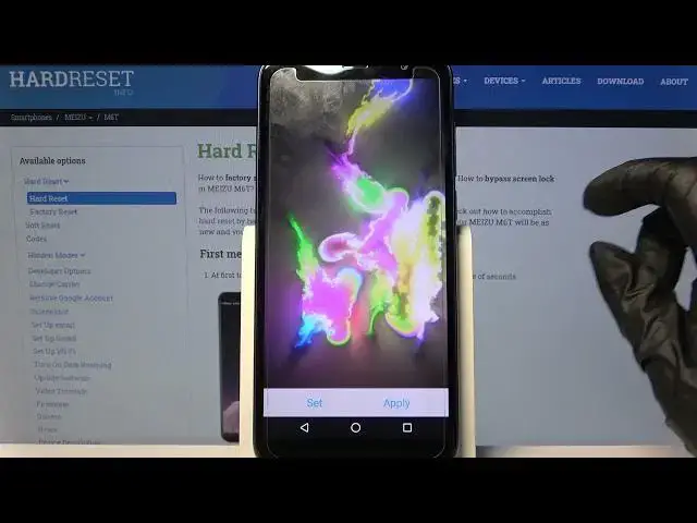Video thumbnail for How to Apply Animated Colorful Wallpaper in Meizu M6T - Magic Fluids