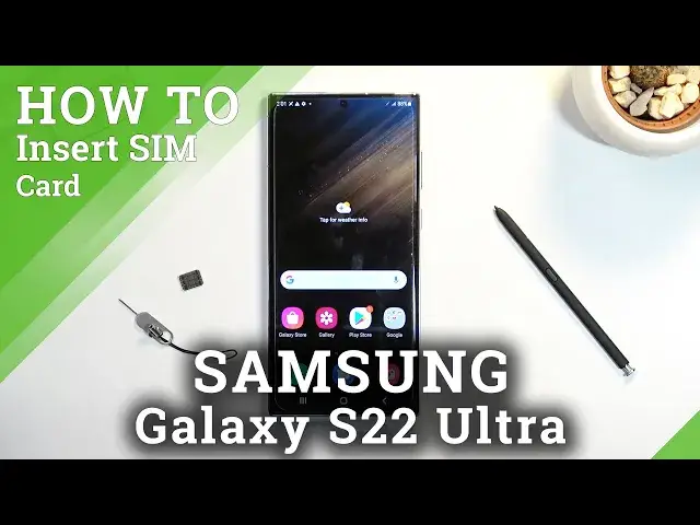 'Video thumbnail for How to Put SIM Card in SAMSUNG Galaxy S22 Ultra - Insert Nano SIM Card'