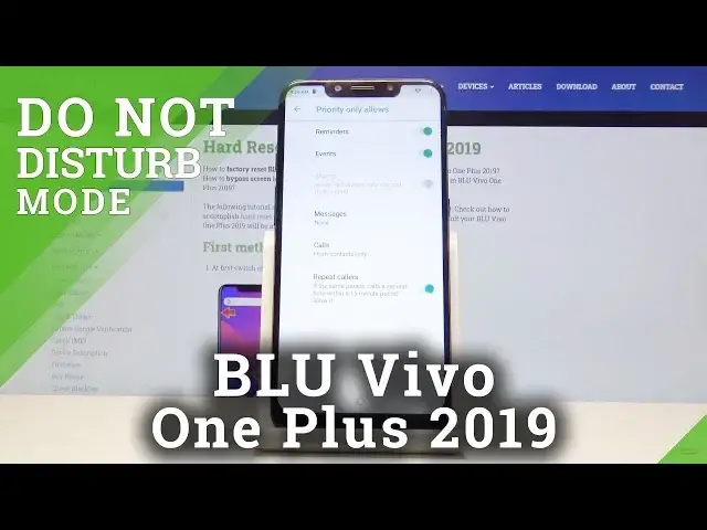 'Video thumbnail for How to Set Up Do Not Disturb in BLU Vivo One Plus 2019 – Activate Silent Mode'