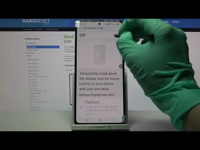 'Video thumbnail for How to Enable One-Hand Mode in SAMSUNG Galaxy Note 10 Lite – One-Handed Feature'