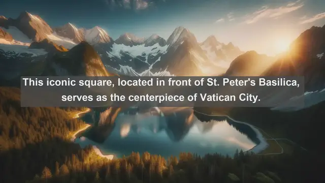 Video thumbnail for Exploring the Top 10 Largest Urban Centers in Vatican City State!
