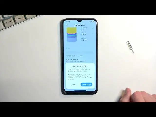 'Video thumbnail for How to Format an SD Card on the POCO M5 - Clear the Memory Card'