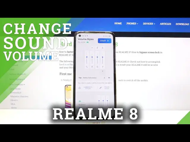 'Video thumbnail for How to Customize Volume Panel in REALME 8 – Download Volume Styles App'