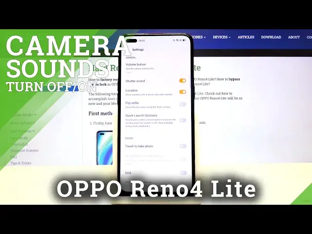 Video thumbnail for How to Manage Camera Shutter Sound in OPPO Reno4 Lite – Find Sound Feedback Settings