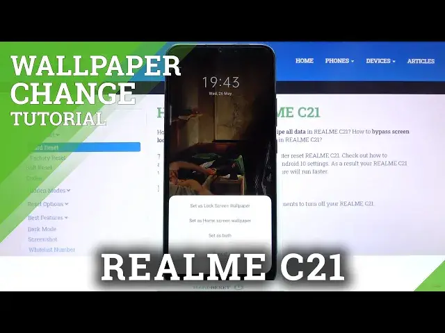 Video thumbnail for How to Set New Wallpaper on the Lock Screen on REALME C21 – Update the Lock Screen