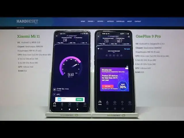 'Video thumbnail for Network Performance Test Between Xiaomi Mi 11 and OnePlus 9 Pro – WiFi Speed Test'