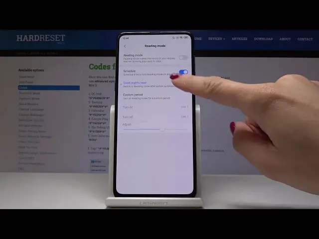 Video thumbnail for How to Use Reading Mode in XIAOMI Mi Mix 3 - Eye Protection Mode