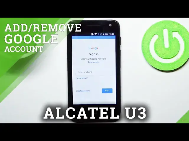 Video thumbnail for How to Remove Google Account from ALCATEL U3 – Delete Google User