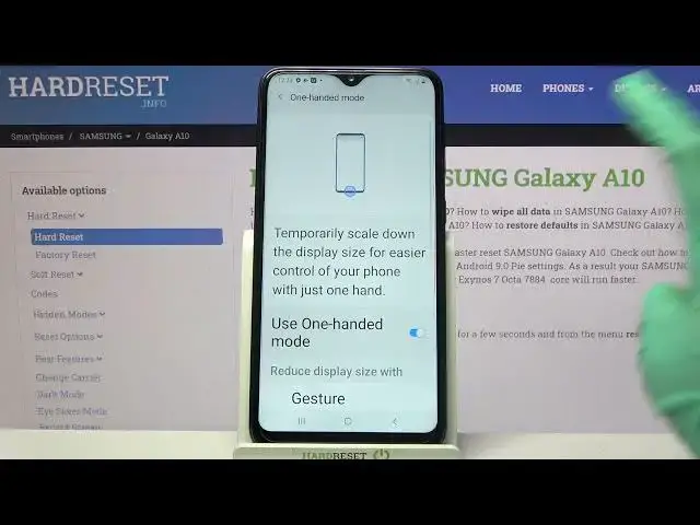 'Video thumbnail for How to Enter One Handed Mode on SAMSUNG Galaxy A10 – Activate One Handed Mode'