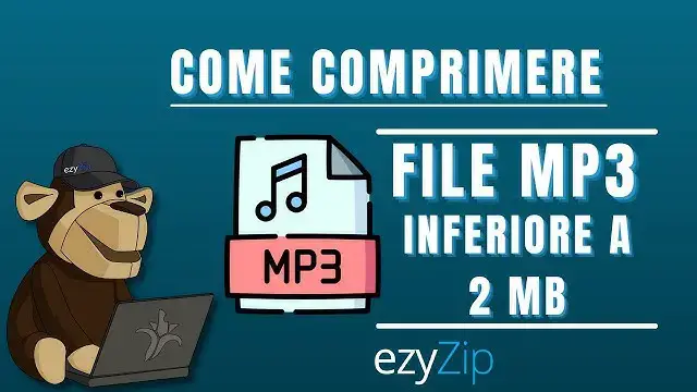 'Video thumbnail for Comprimi MP3 inferiore a 2 MB online (guida semplice)'