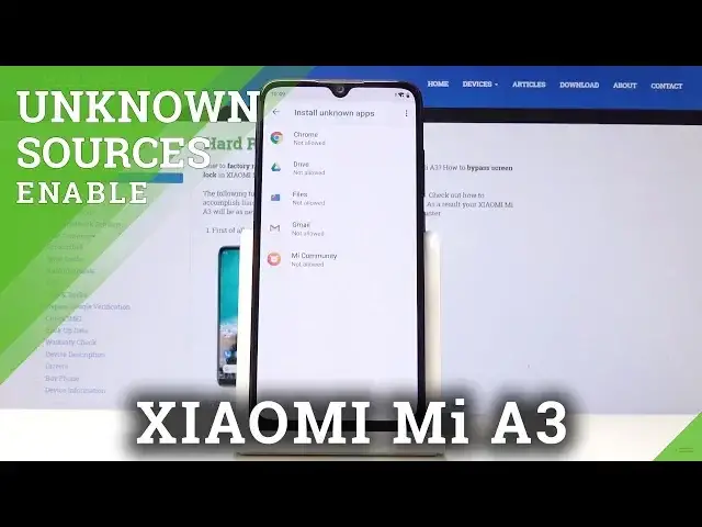 'Video thumbnail for How to Install from Unknown Sources on XIAOMI Mi A3 – Unknown Sources Applications'