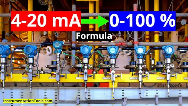 Video thumbnail for 4-20 mA into 0-100 % Calculation Formula - Instrumentation Tutorials