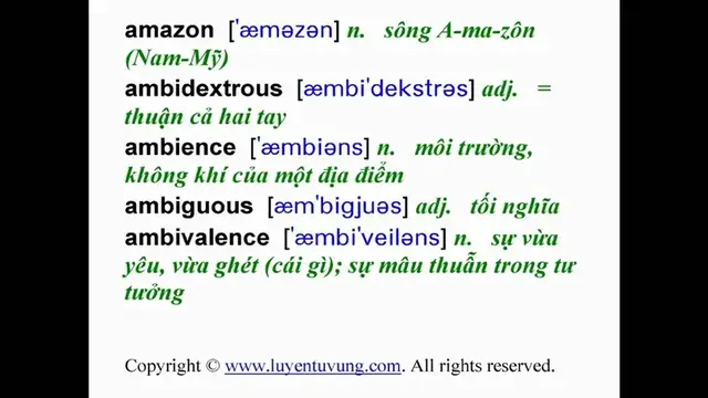 Video thumbnail for Essential Words for the GRE - Lesson 005