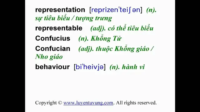 Video thumbnail for Learn English Vocabulary - Grade 10 - Unit 14 - Lesson 01