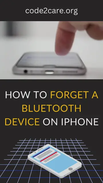 Video thumbnail for How to forget a bluetooth device on iPhone