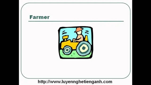 Video thumbnail for Learn English Vocabulary Through Pictures - Topic - Occupation and Professional Lesson 02