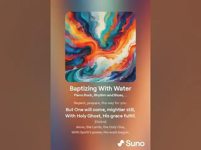 Video thumbnail for Baptizing With Water: John’s Baptism and Jesus' Promise