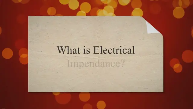 Video thumbnail for What is impedance in electric circuits and what is its importance?