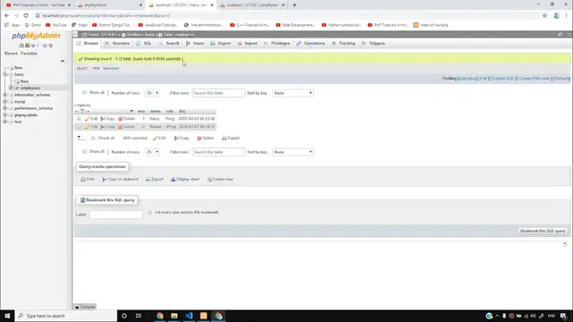 Video thumbnail for Connecting to MySQL Database from Php Script _ PHP Tutorial #24