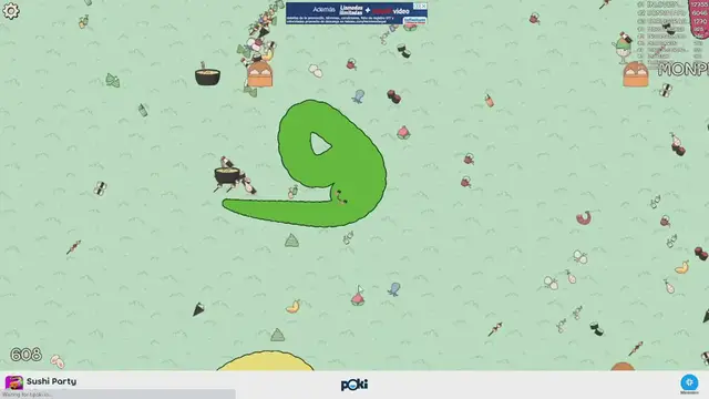 Video thumbnail for sushi party game poki