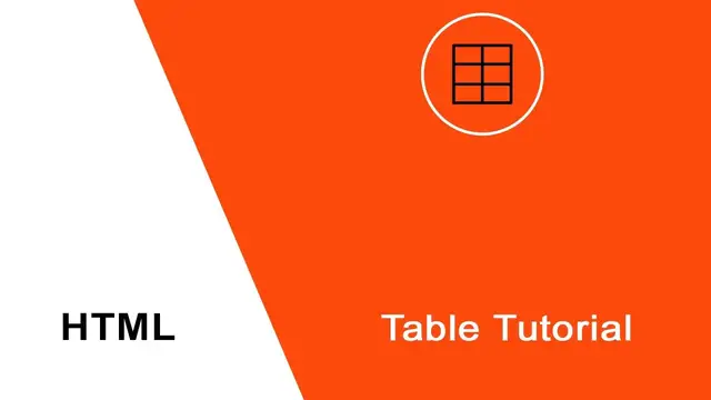 Video thumbnail for How to Create Table using HTML