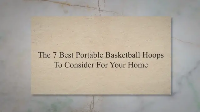 Video thumbnail for The 7 Best Portable Basketball Goals Reviewed