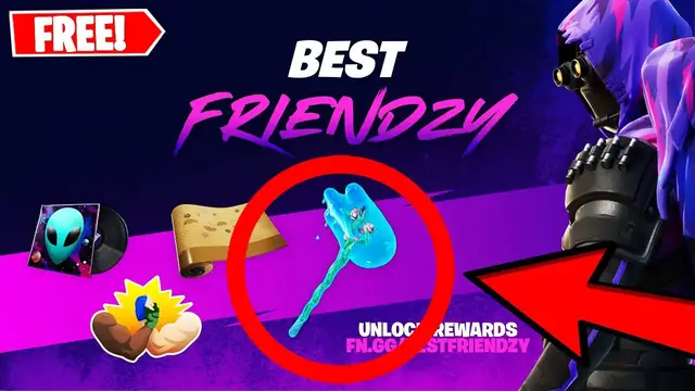 Video thumbnail for Fortnite Best Friendzy FREE Pickaxe Emote HOW TO SIGN UP!