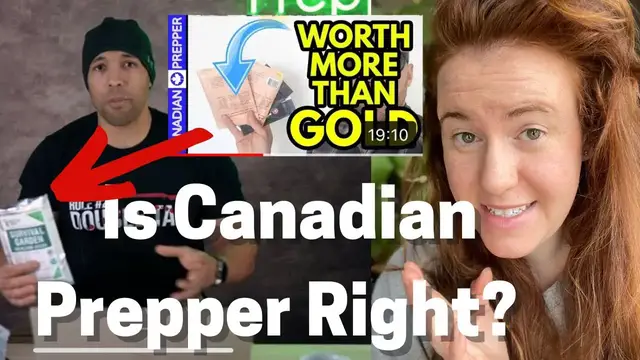 Video thumbnail for Are Survival Garden Seed Packets Worth It? Why Seed Vaults Exist!? Canadian Prepper Reaction Video.