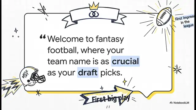 Video thumbnail for Fantasy Football Team Names for the Ultimate Fantasy Geek (Funny, Clever, Pop Culture Picks!)