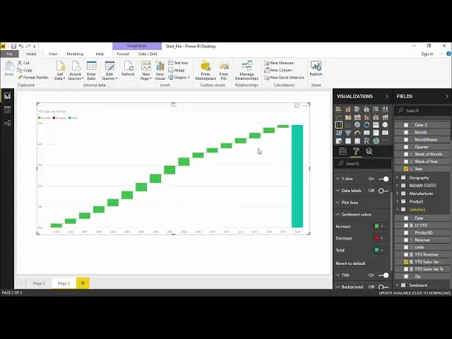 'Video thumbnail for Power BI - Waterfall'