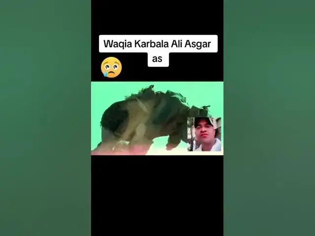 Video thumbnail for imam Hussain or Aliasgar ka karbla waqia