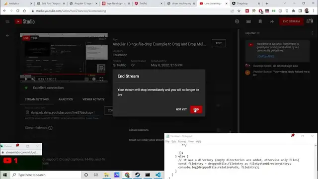 Video thumbnail for Angular 13 ngx-file-drop Example to Drag and Drop Multiple Files to Upload to Server in TypeScript