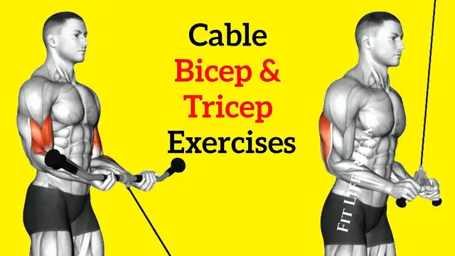 Video thumbnail for 12 Most Effective CABLE BICEP AND TRICEP EXERCISES For Sleeve Busting Arms