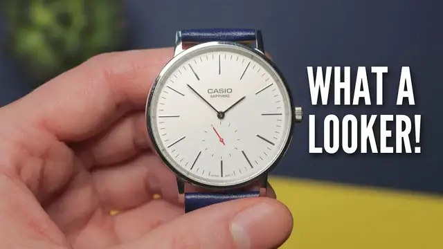 Video thumbnail for The Daniel Wellington Killer - Casio 'Sapphire' Watch Review (Casio LTP-E148L)