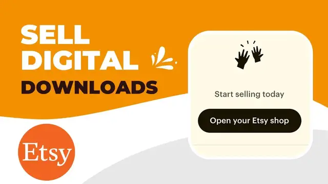 Video thumbnail for How to Make Money Selling Digital Downloads on Etsy! (Step by Step)