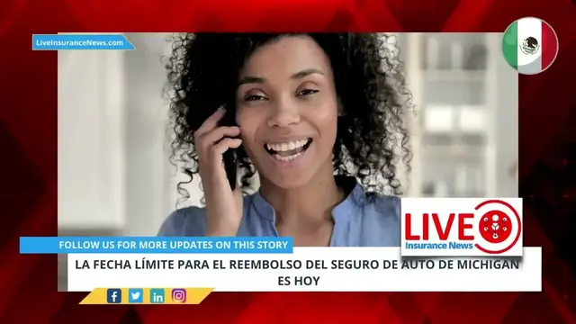 Video thumbnail for Spanish  Insurance News  LA FECHA LÍMITE PARA EL REEMBOLSO DEL SEGURO DE AUTO DE MICHIGAN ES HOY