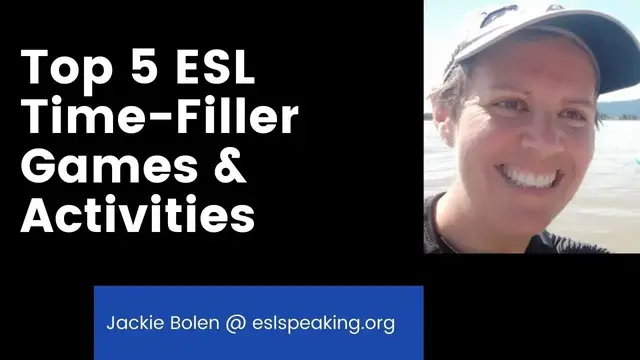 Video thumbnail for Top 5 ESL Time-Fillers and Time-Fillers | Check out these English Filler Activities and Games