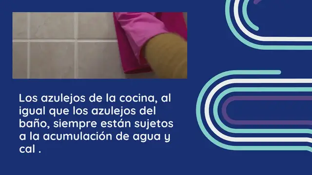 Video thumbnail for Adiós a la cal de los azulejos de la cocina: prueba este increíble método