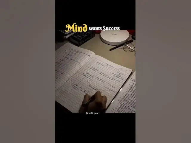 'Video thumbnail for Mind wants Success✨ #motivational #mindsetmotivation #dailyshorts #studyroutine'