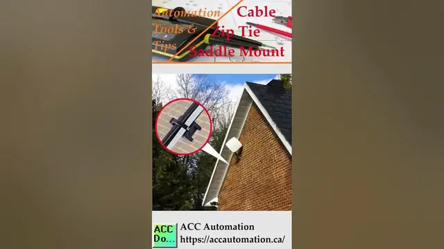 Video thumbnail for Automation Tools - Cable Zip Tie Saddle Mount