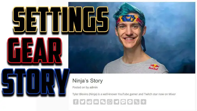 Video thumbnail for Fortnite Pro Players Settings and MORE